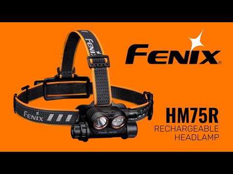 Fenix HM75R Rechargeable Headlamp - 1600 Lumens - Power Xtend System