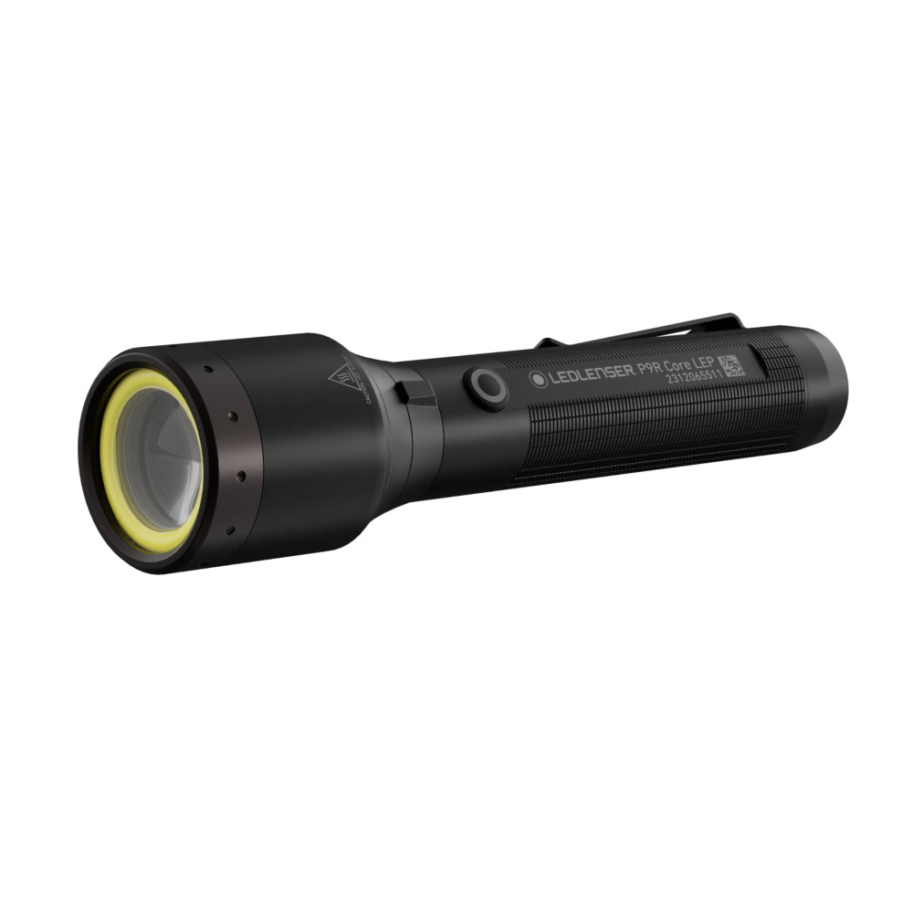 Ledlenser P9R Core LEP Rechargeable Flashlight (1.3k Beam) with Red Light - 400 Lumens