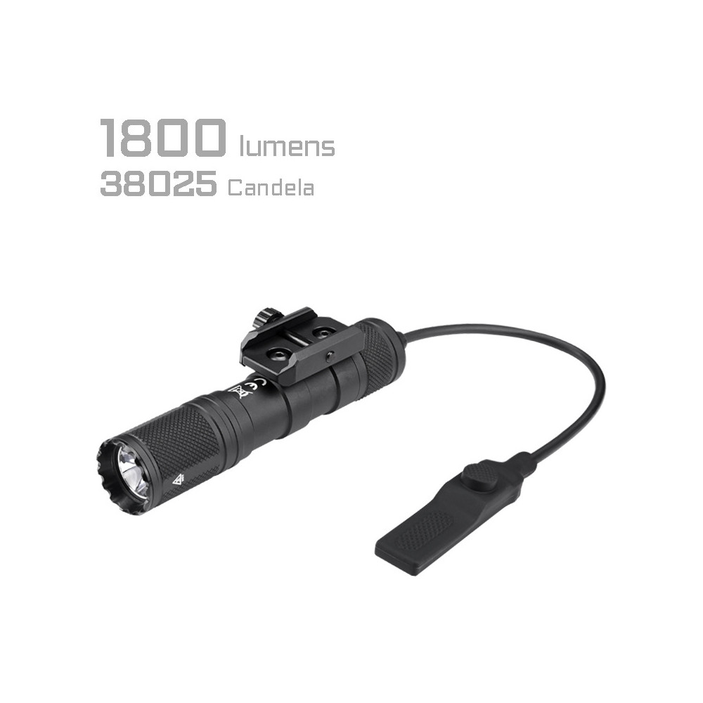 AceBeam G15 Rail-Mount 1800 Lumen Flashlight - 390 Metres