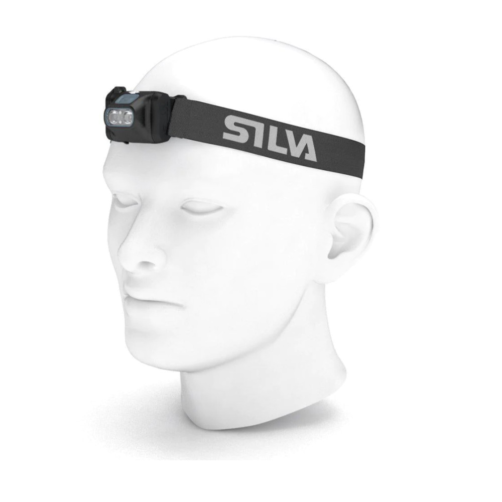 Silva Scout 3XTH Rechargeable Lightweight 350 Lumen Headlamp with Red Light (Hybrid Battery Included)