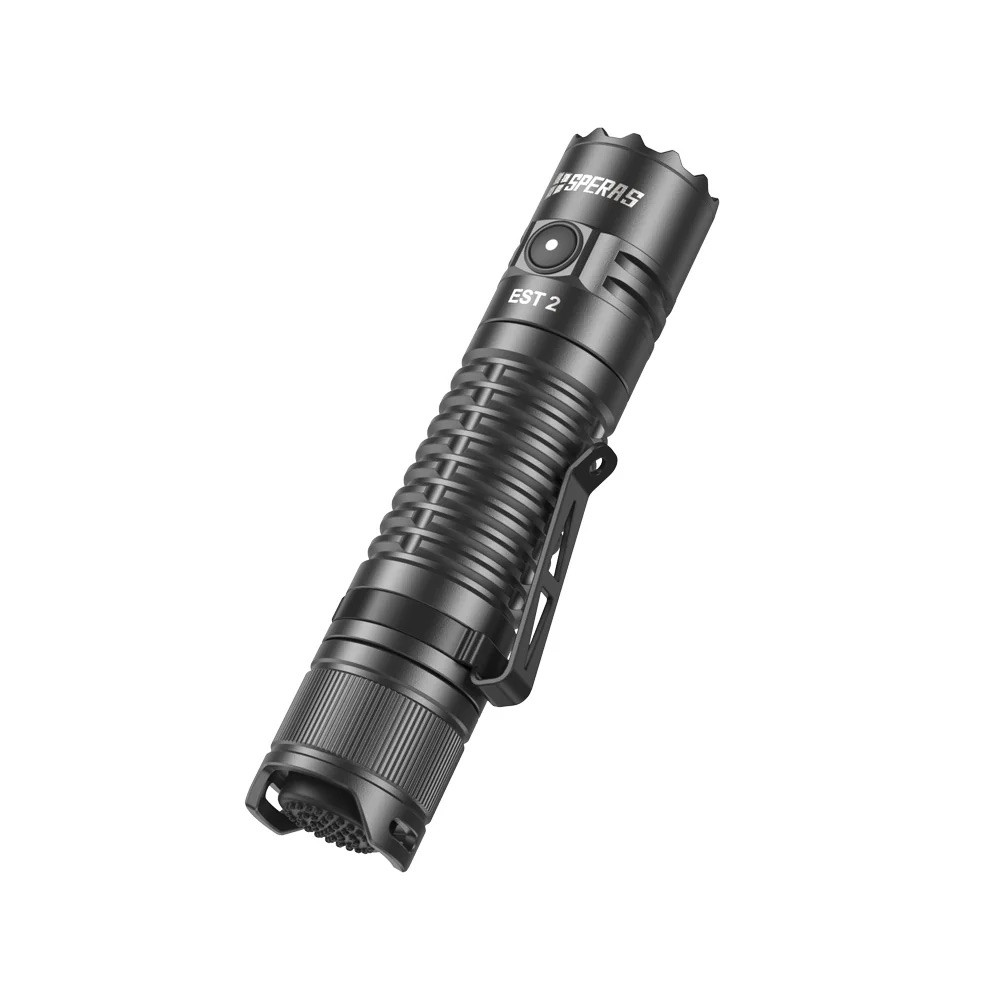 SPERAS EST2 Compact Rechargeable 1900 Lumen Tactical Torch, 211 Metres