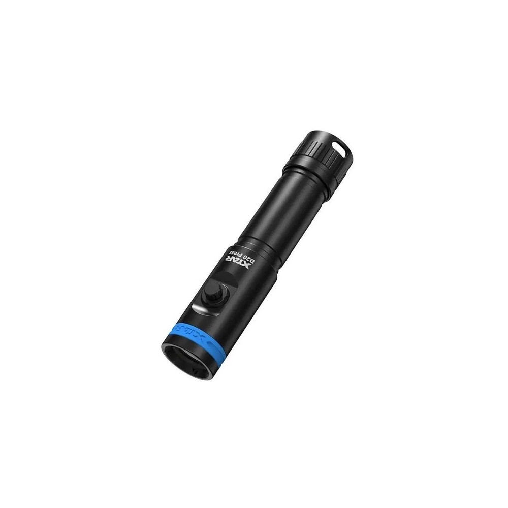 XTAR MiniSuper D20 Press Compact Diving Torch - 1200 Lumens